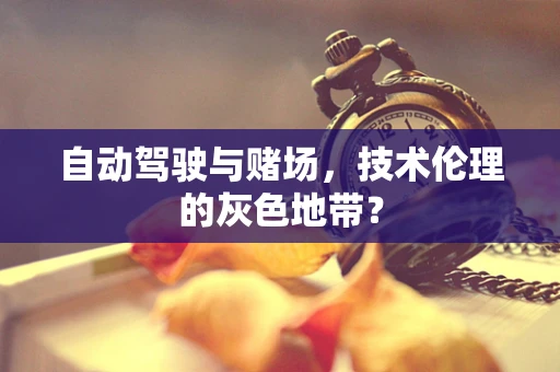 自动驾驶与赌场，技术伦理的灰色地带？