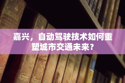 嘉兴，自动驾驶技术如何重塑城市交通未来？