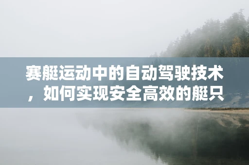赛艇运动中的自动驾驶技术，如何实现安全高效的艇只操控？