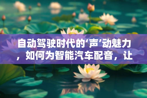 自动驾驶时代的‘声’动魅力，如何为智能汽车配音，让旅程更有趣？