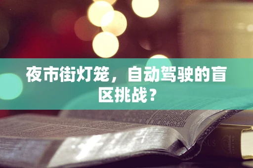 夜市街灯笼，自动驾驶的盲区挑战？