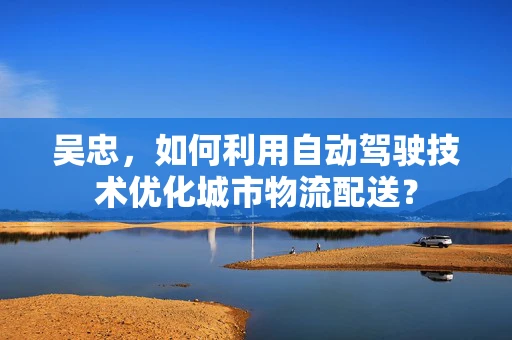 吴忠，如何利用自动驾驶技术优化城市物流配送？