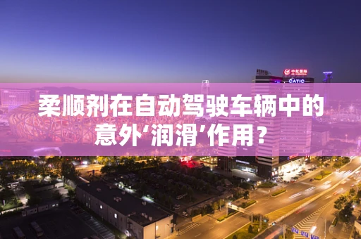 柔顺剂在自动驾驶车辆中的意外‘润滑’作用？