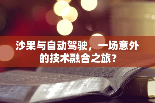 沙果与自动驾驶，一场意外的技术融合之旅？