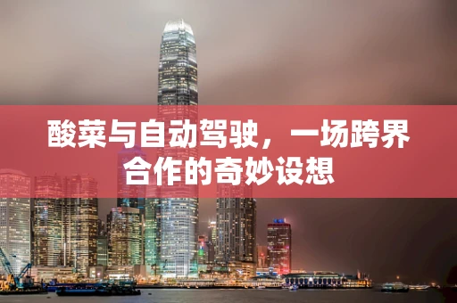 酸菜与自动驾驶，一场跨界合作的奇妙设想