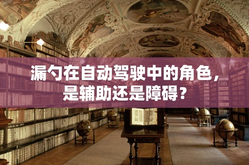 漏勺在自动驾驶中的角色，是辅助还是障碍？