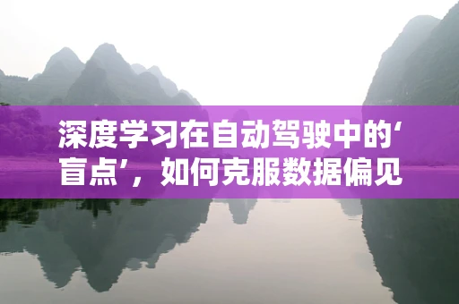 深度学习在自动驾驶中的‘盲点’，如何克服数据偏见？