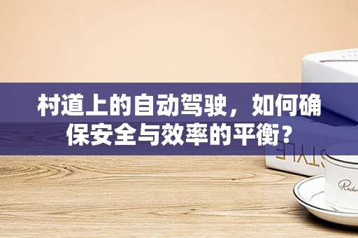 村道上的自动驾驶，如何确保安全与效率的平衡？