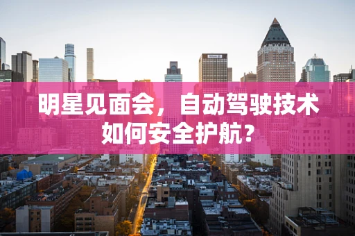 明星见面会，自动驾驶技术如何安全护航？