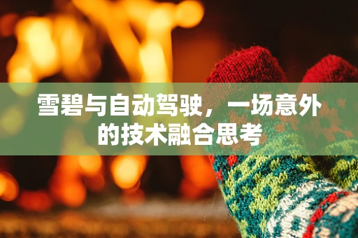 雪碧与自动驾驶，一场意外的技术融合思考