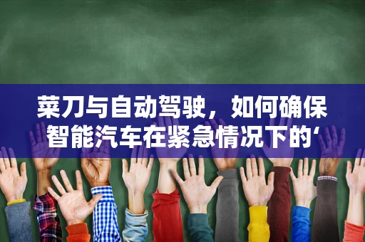 菜刀与自动驾驶，如何确保智能汽车在紧急情况下的‘精准切割’？