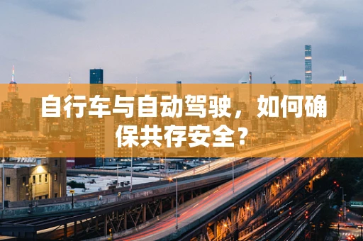 自行车与自动驾驶，如何确保共存安全？