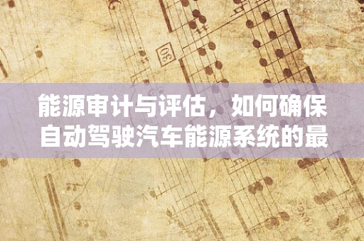 能源审计与评估，如何确保自动驾驶汽车能源系统的最优配置？