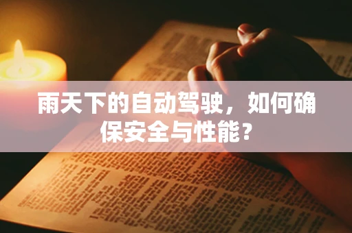 雨天下的自动驾驶，如何确保安全与性能？