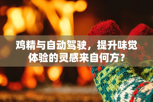鸡精与自动驾驶，提升味觉体验的灵感来自何方？