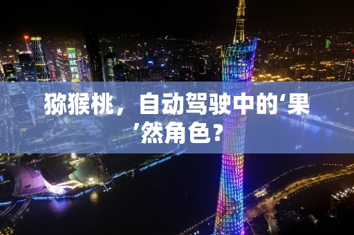 猕猴桃，自动驾驶中的‘果’然角色？