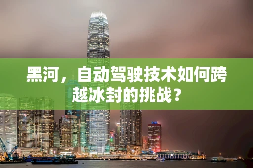 黑河，自动驾驶技术如何跨越冰封的挑战？