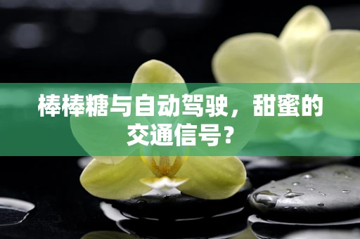 棒棒糖与自动驾驶，甜蜜的交通信号？