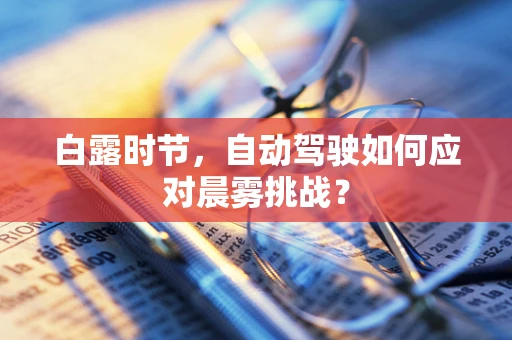 白露时节，自动驾驶如何应对晨雾挑战？