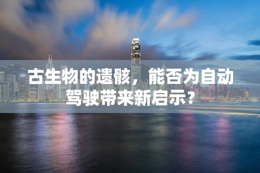 古生物的遗骸，能否为自动驾驶带来新启示？