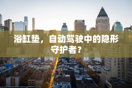 浴缸垫，自动驾驶中的隐形守护者？