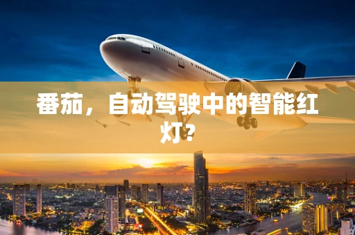 番茄，自动驾驶中的智能红灯？