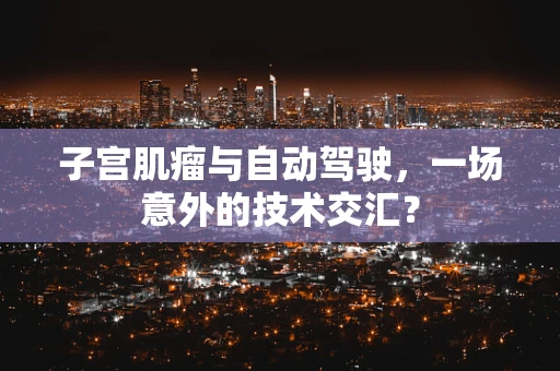 子宫肌瘤与自动驾驶，一场意外的技术交汇？