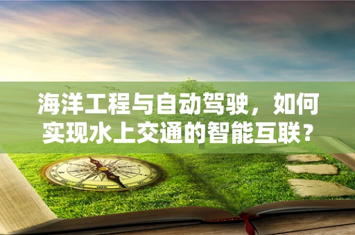 海洋工程与自动驾驶，如何实现水上交通的智能互联？