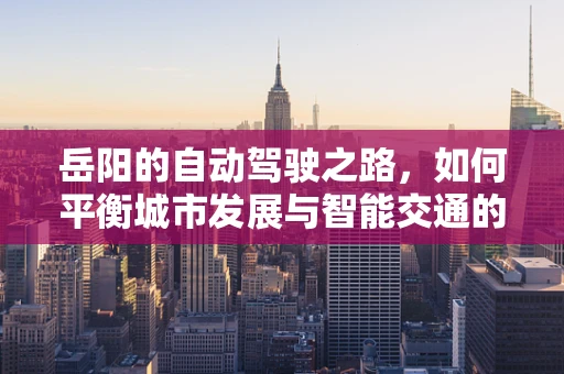 岳阳的自动驾驶之路，如何平衡城市发展与智能交通的融合？