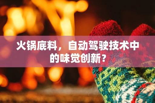 火锅底料，自动驾驶技术中的味觉创新？
