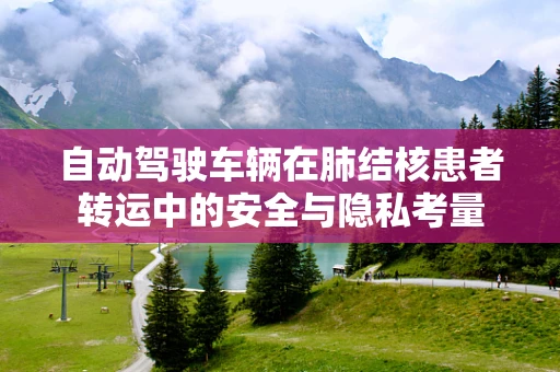 自动驾驶车辆在肺结核患者转运中的安全与隐私考量