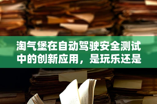 淘气堡在自动驾驶安全测试中的创新应用，是玩乐还是智慧之选？