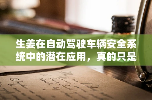 生姜在自动驾驶车辆安全系统中的潜在应用，真的只是调味品那么简单吗？