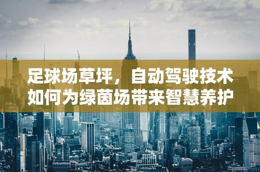 足球场草坪，自动驾驶技术如何为绿茵场带来智慧养护？