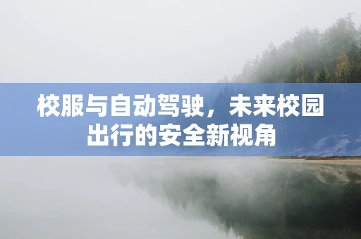 校服与自动驾驶，未来校园出行的安全新视角