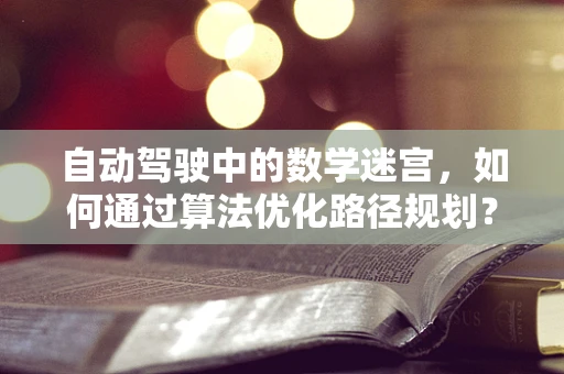 自动驾驶中的数学迷宫，如何通过算法优化路径规划？