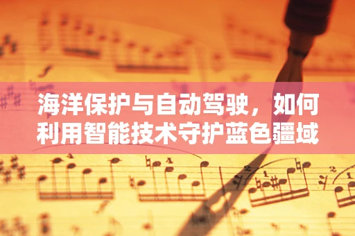 海洋保护与自动驾驶，如何利用智能技术守护蓝色疆域？