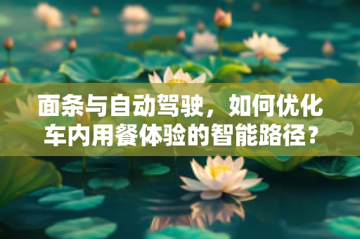 面条与自动驾驶，如何优化车内用餐体验的智能路径？