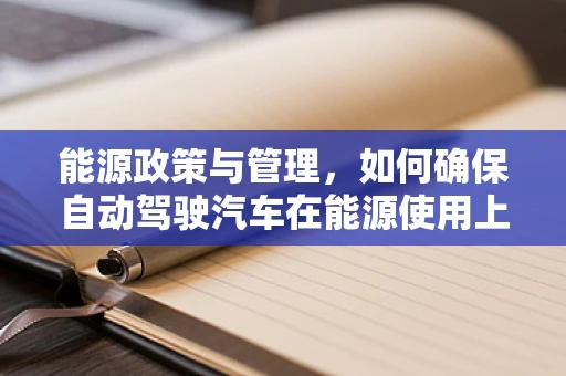 能源政策与管理，如何确保自动驾驶汽车在能源使用上的高效与可持续？