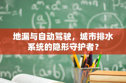 地漏与自动驾驶，城市排水系统的隐形守护者？