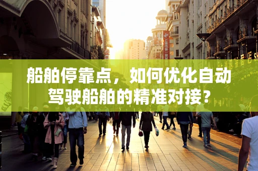 船舶停靠点，如何优化自动驾驶船舶的精准对接？