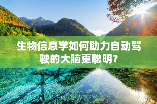 生物信息学如何助力自动驾驶的大脑更聪明？