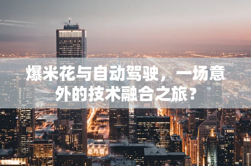爆米花与自动驾驶，一场意外的技术融合之旅？
