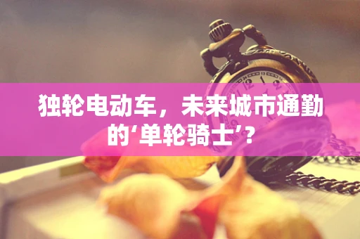 独轮电动车，未来城市通勤的‘单轮骑士’？