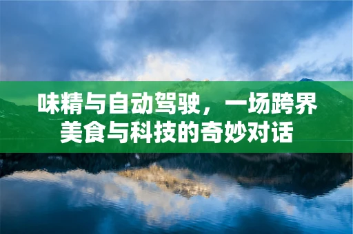 味精与自动驾驶，一场跨界美食与科技的奇妙对话