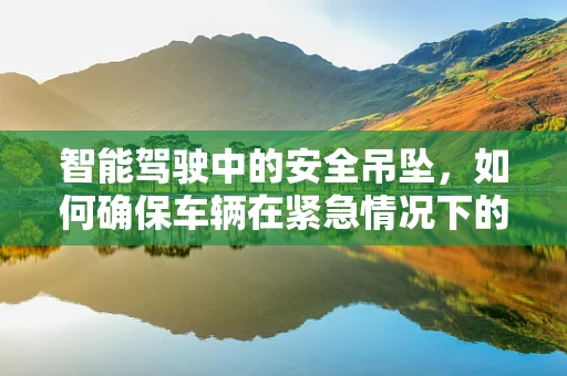 智能驾驶中的安全吊坠，如何确保车辆在紧急情况下的‘救命符’？