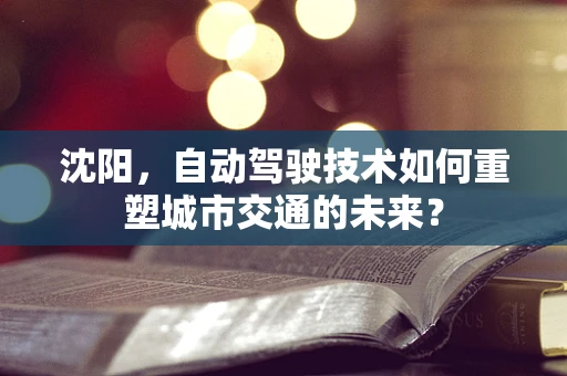 沈阳，自动驾驶技术如何重塑城市交通的未来？