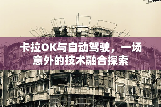 卡拉OK与自动驾驶，一场意外的技术融合探索