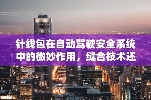 针线包在自动驾驶安全系统中的微妙作用，缝合技术还是应急之需？