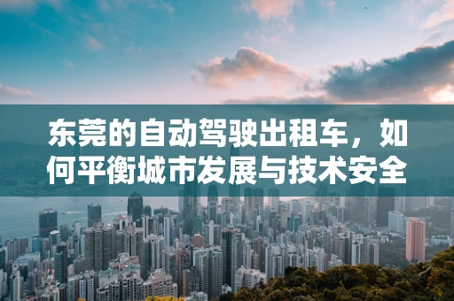 东莞的自动驾驶出租车，如何平衡城市发展与技术安全？